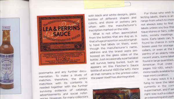 Worchestershire salsa label